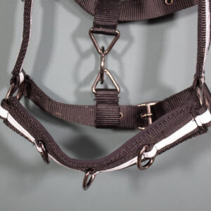 Showmaster Longierhalfter schwarz WB