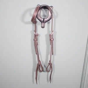 Westerntrense Einohr braun Pony