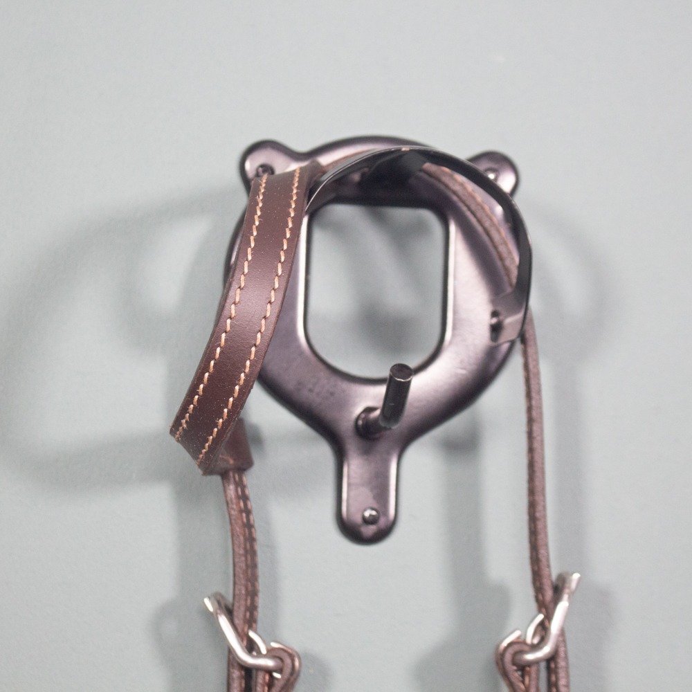 Westerntrense Einohr braun Pony – Bild 2