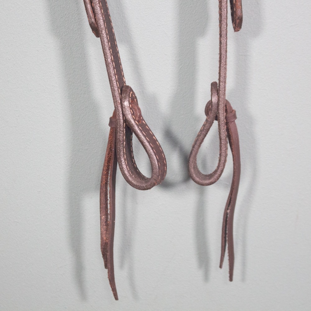 Westerntrense Einohr braun Pony – Bild 3