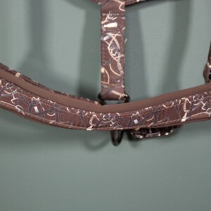 Eskadron Platinum Halfter Pin Buckle Glossy Dessin havanabrown COB