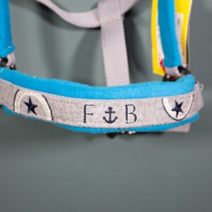 Felix Bühler Halfter Maritim grau COB