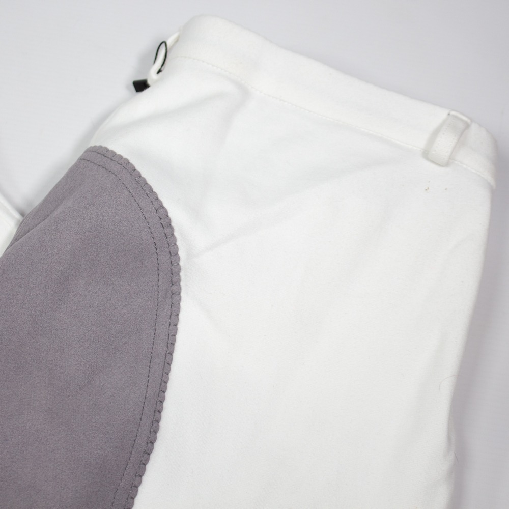 ELT Reithose mit Vollbesatz Fun Sport weiß 4XL – Bild 2