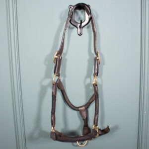 Lederhalfter braun COB