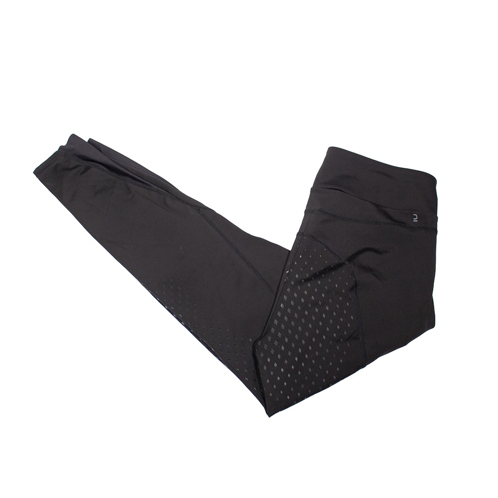 Fouganza Reitleggings mit Silikonvollbesatz schwarz L