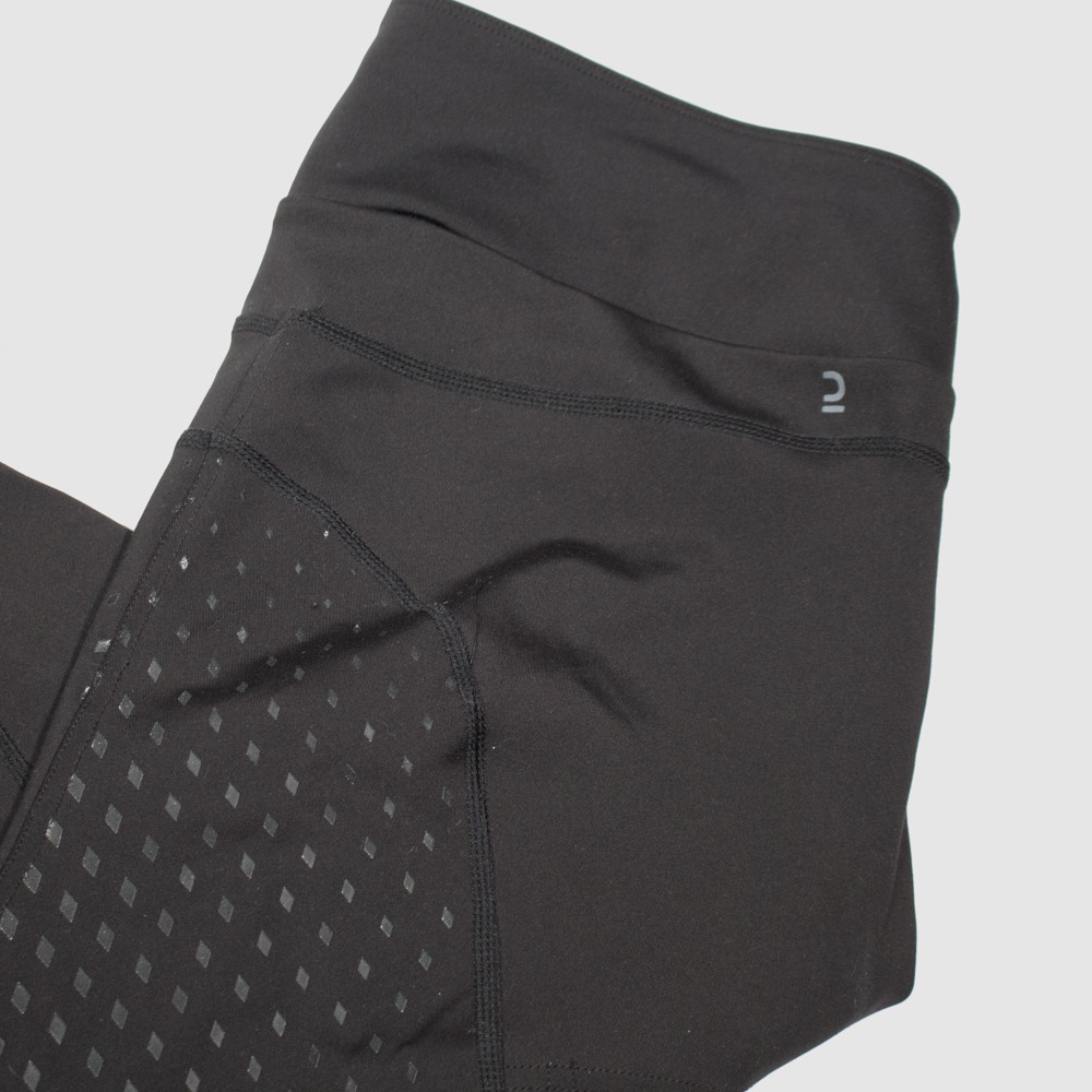 Fouganza Reitleggings mit Silikonvollbesatz schwarz L – Bild 2