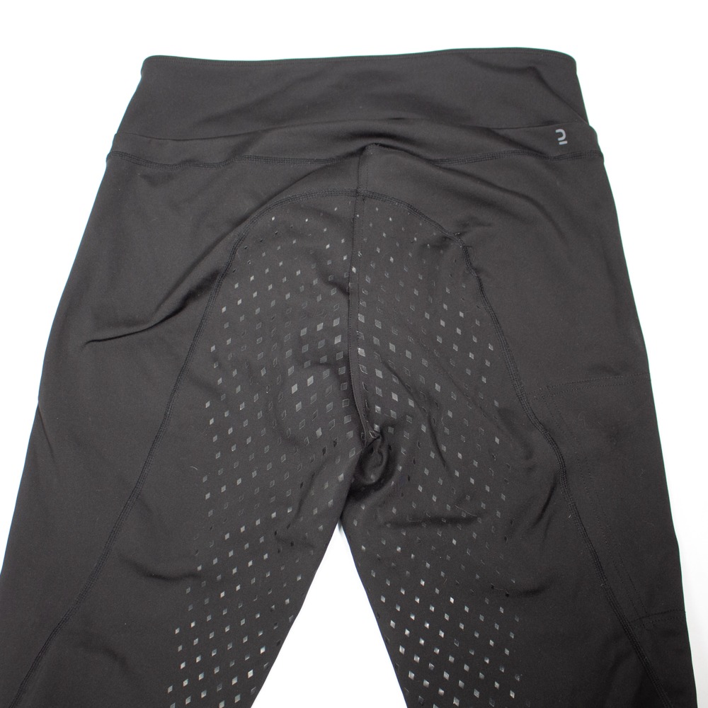 Fouganza Reitleggings mit Silikonvollbesatz schwarz L – Bild 4