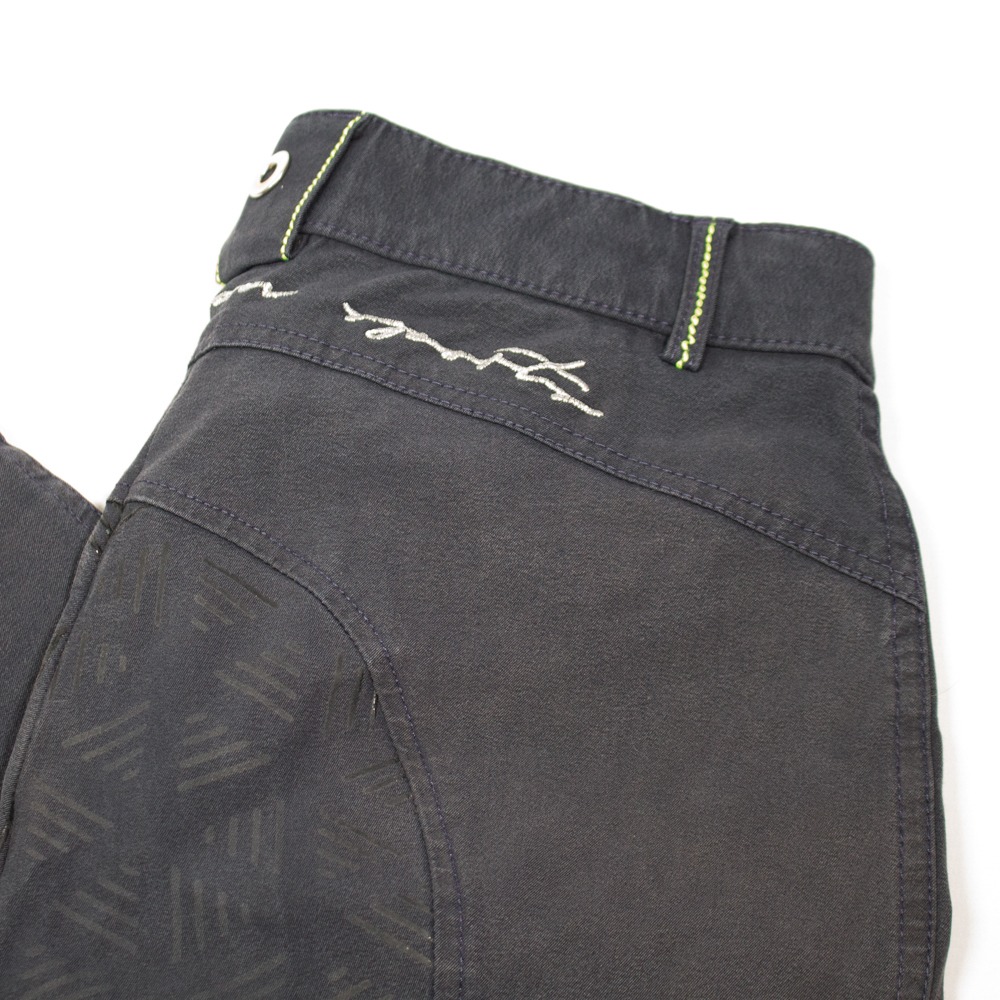Loesdau Reithose mit Silikonvollbesatz navy S – Bild 2