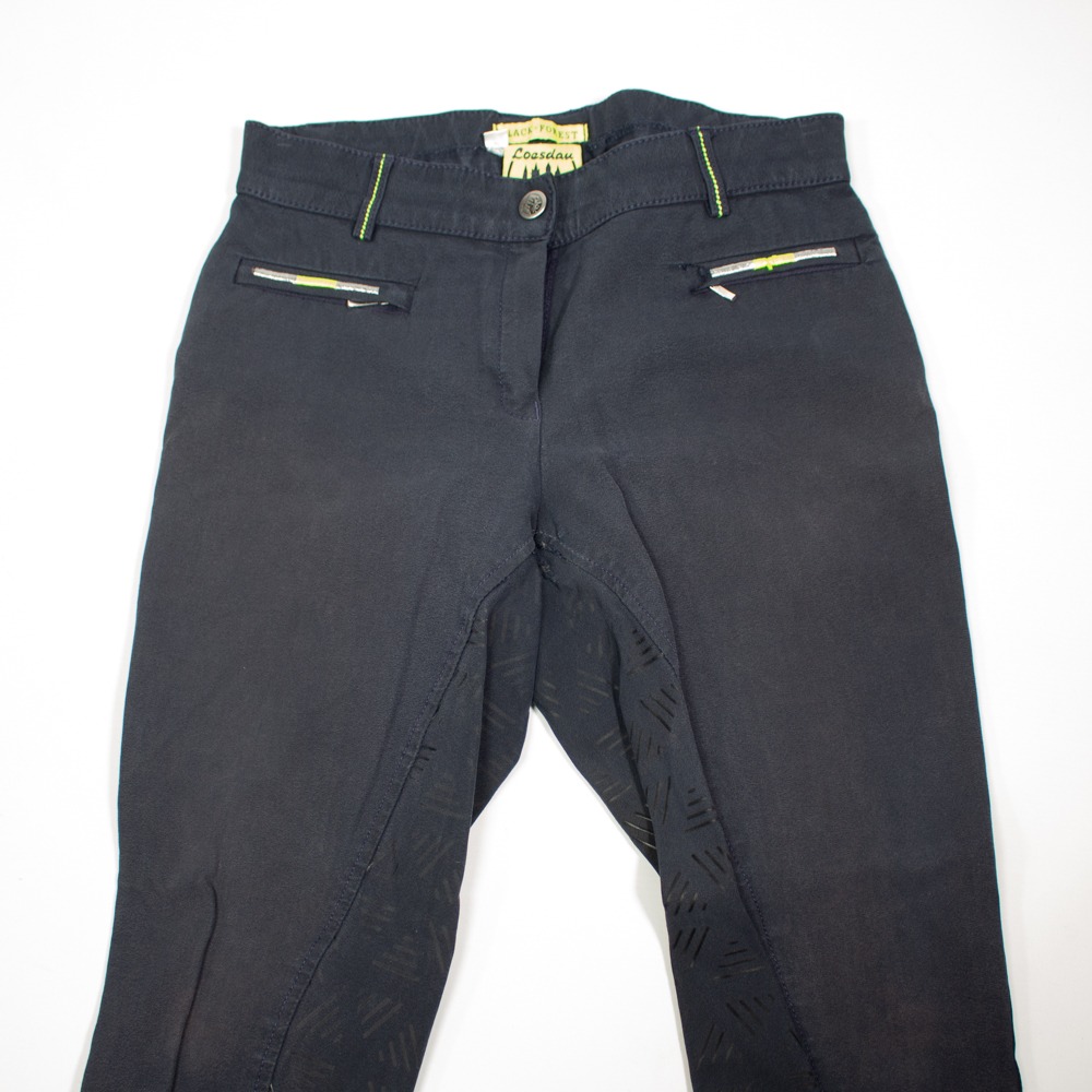 Loesdau Reithose mit Silikonvollbesatz navy S – Bild 3