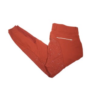 ELT Reithose mit Silikonvollbesatz Hella mahogany 3XL