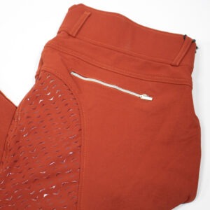 ELT Reithose mit Silikonvollbesatz Hella mahogany 3XL