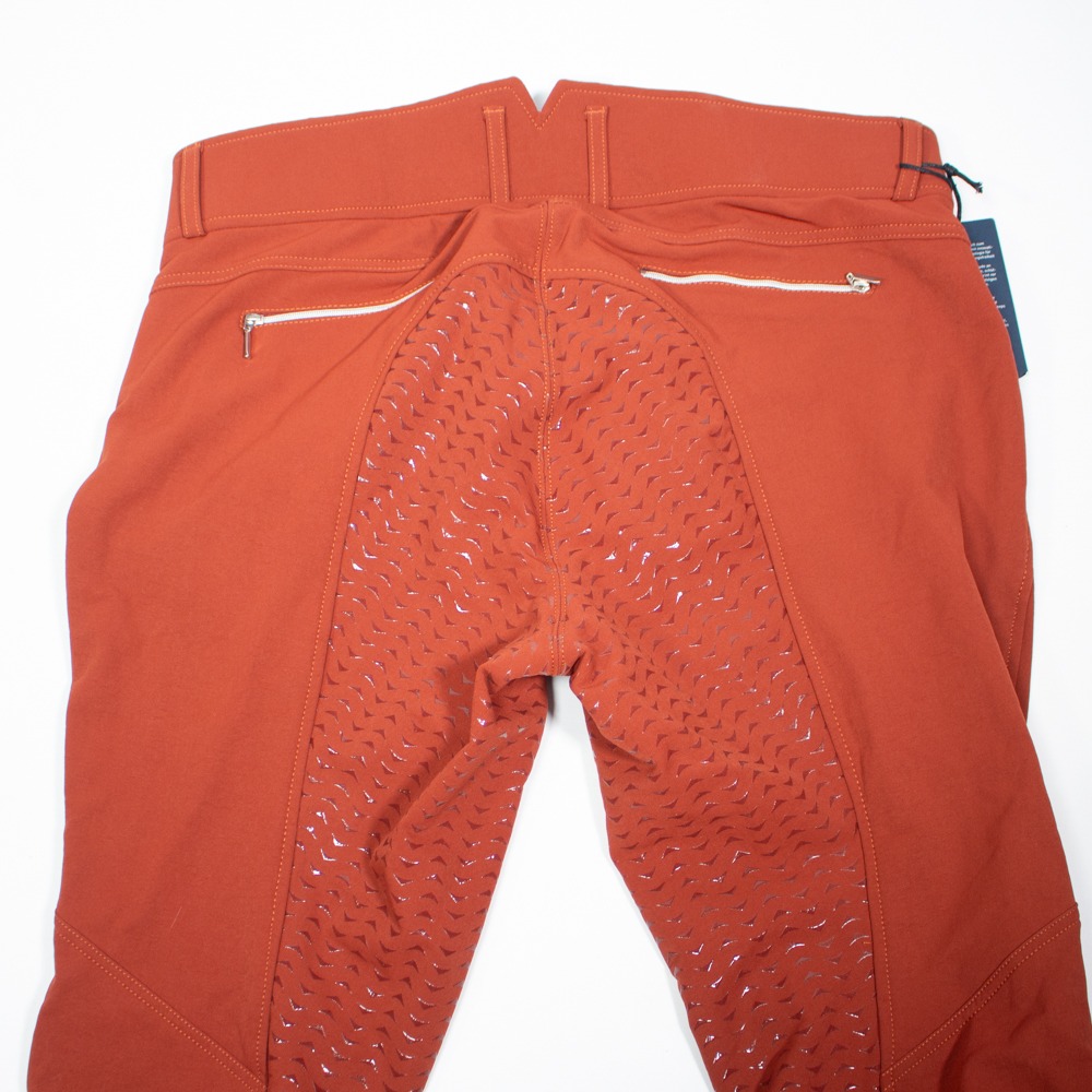 ELT Reithose mit Silikonvollbesatz Hella mahogany 3XL – Bild 4