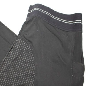 Montar Reitleggings mit Silikonvollbesatz schwarz 3XL