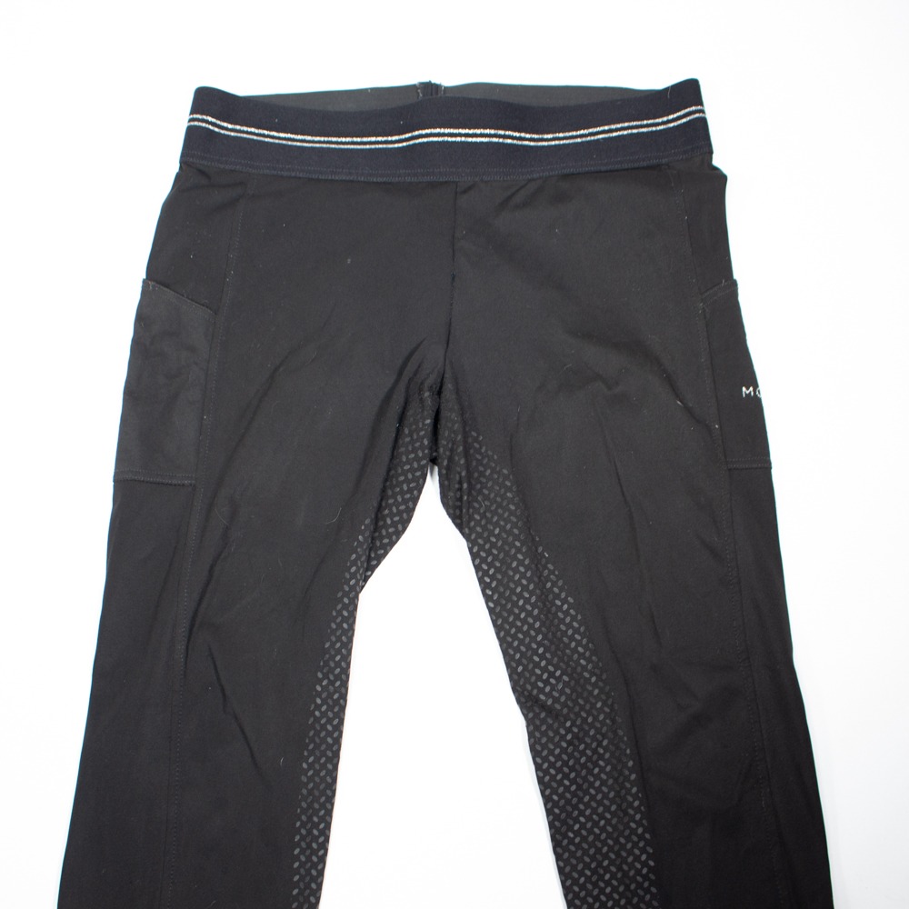 Montar Reitleggings mit Silikonvollbesatz schwarz 3XL – Bild 3