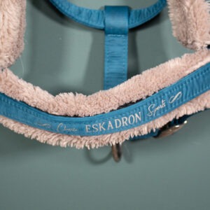 Eskadron Halfter Doublepin Faux Fur tealblue WB