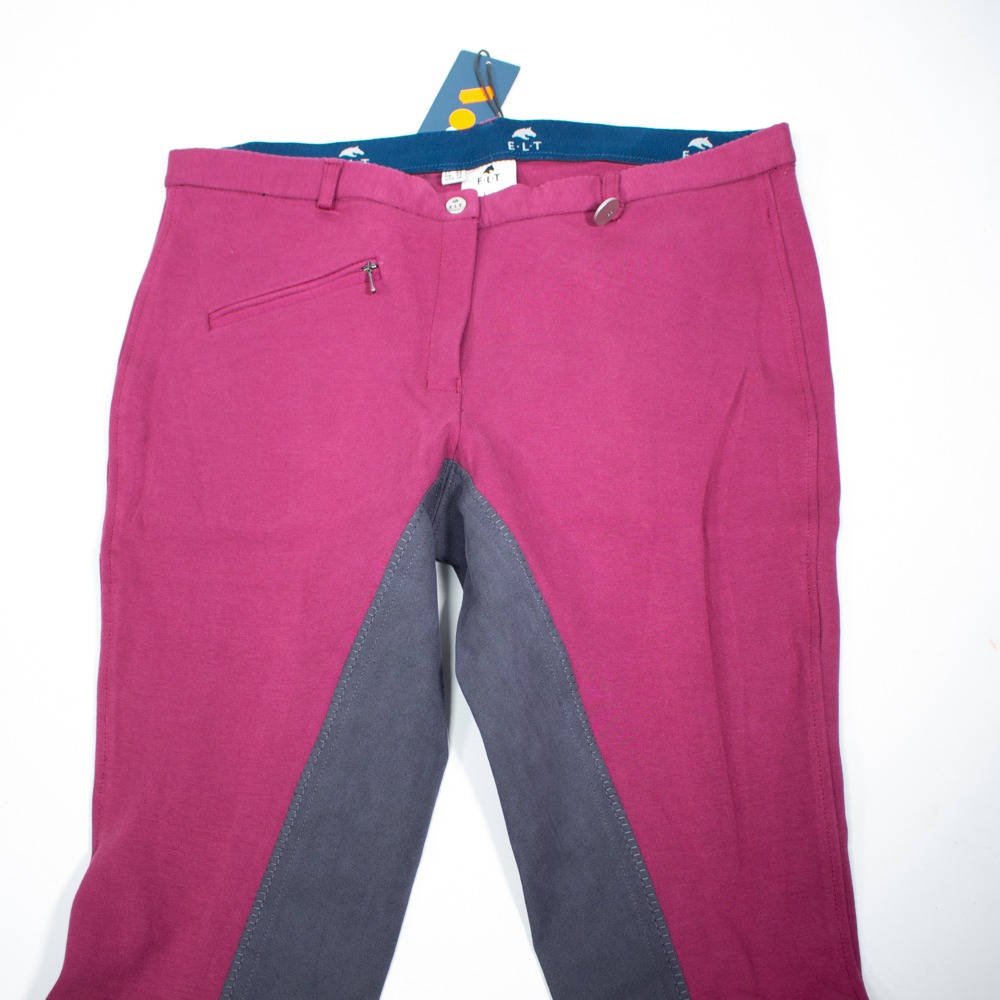 ELT Reithose mit Vollbesatz Fun rot 3XL – Bild 3