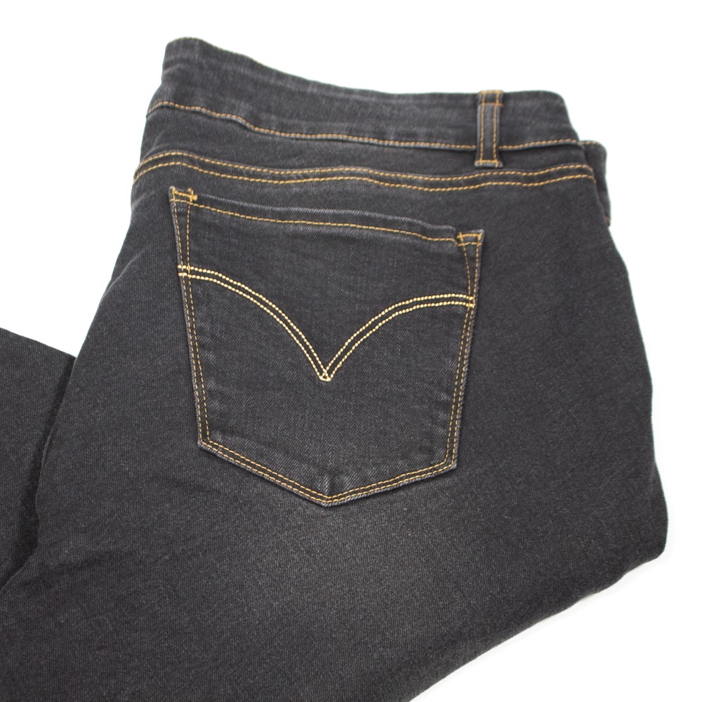 PS of Sweden Jeans Reithose mit Silikonkniebesatz schwarz XXL – Bild 2