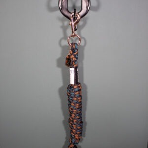 Eskadron Heritage Führstrick mit Karabiner black/vintage green/almond