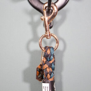 Eskadron Heritage Führstrick mit Karabiner black/vintage green/almond