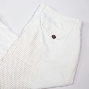 Euro Star Reithose mit Silikonvollbesatz weiß M