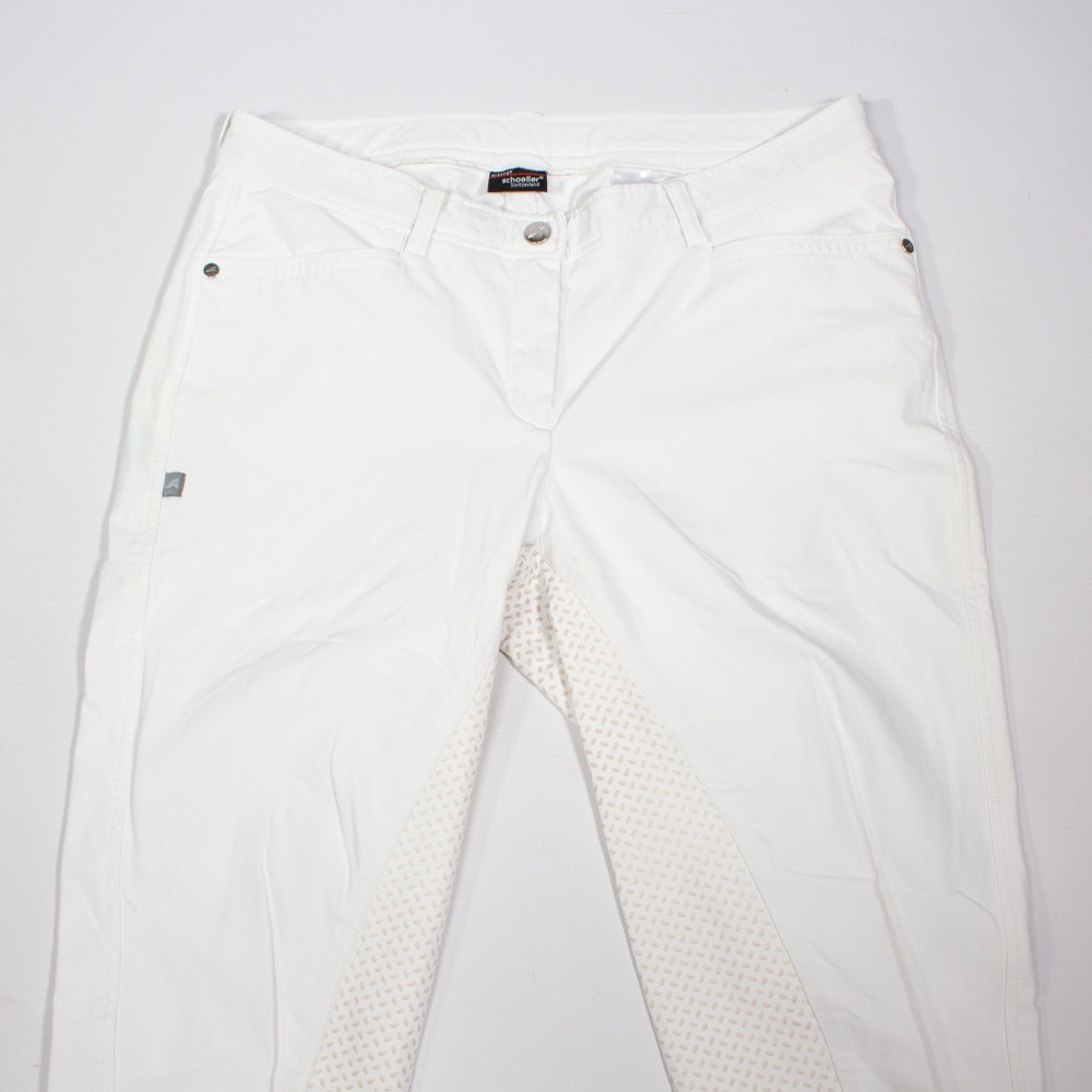 Euro Star Reithose mit Silikonvollbesatz weiß M – Bild 3