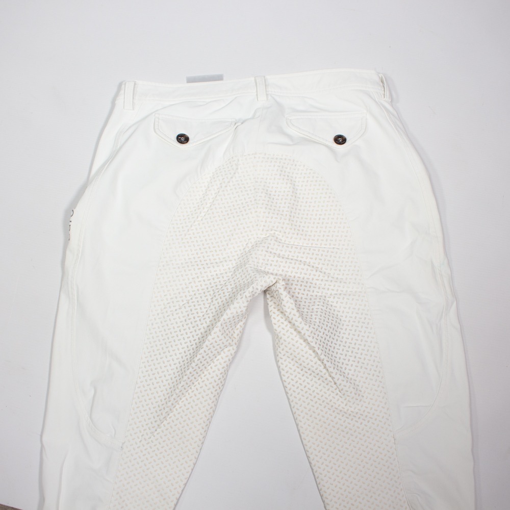 Euro Star Reithose mit Silikonvollbesatz weiß M – Bild 4