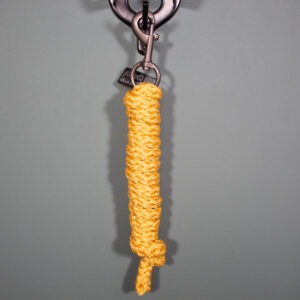 Eskadron Platinum Führstrick mit Karabiner golden yellow