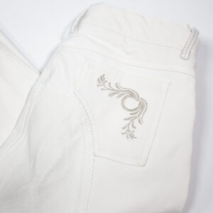 BR Reithose mit Vollbesatz weiß 164