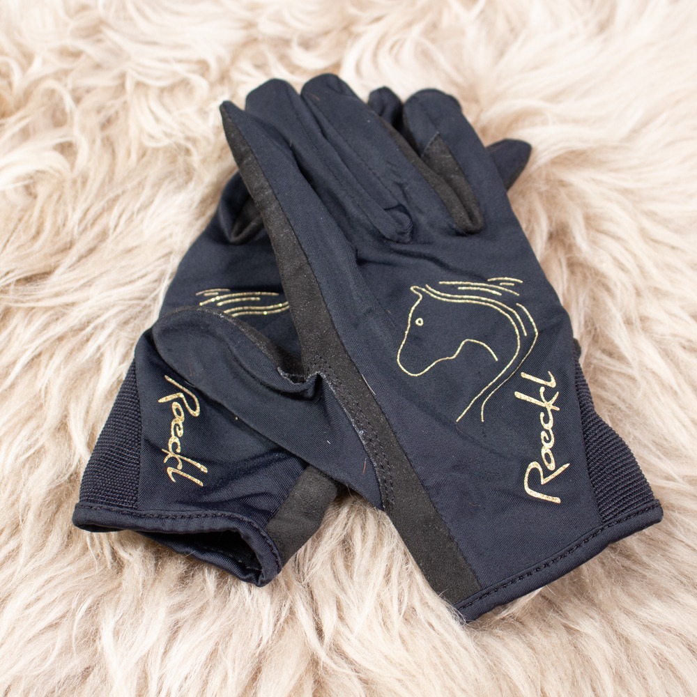 Roeckl Reithandschuhe navy 7
