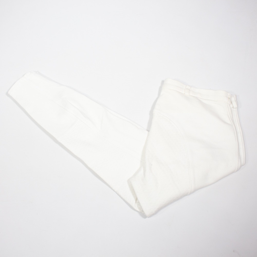 4Horses Reithose mit Silikonvollbesatz weiß XXL