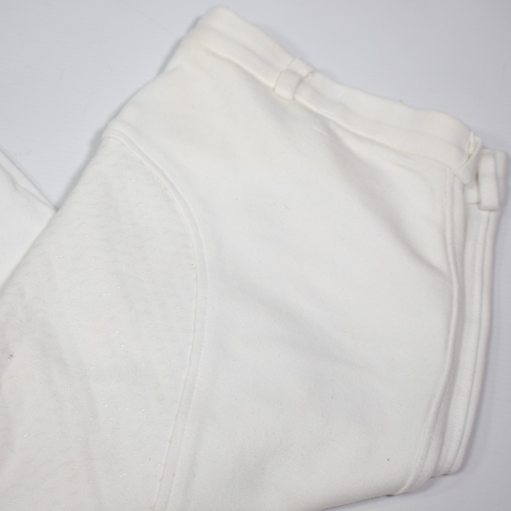 4Horses Reithose mit Silikonvollbesatz weiß XXL – Bild 2