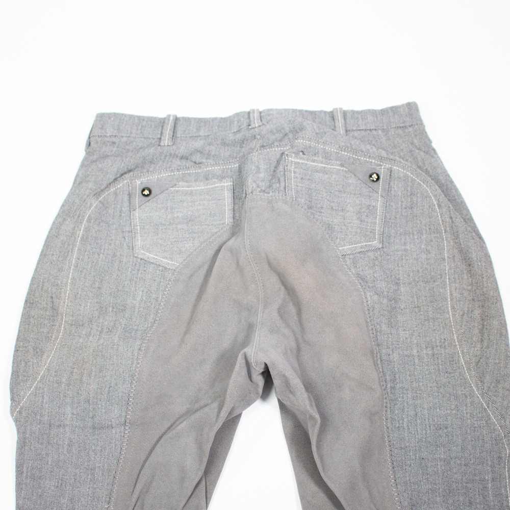 Mark Todd Reithose mit Vollbesatz grau XXS – Bild 4