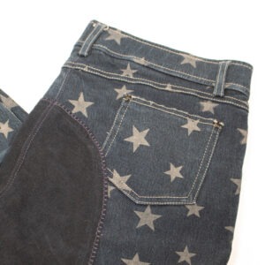 Jeans Reithose mit Vollbesatz blau 80