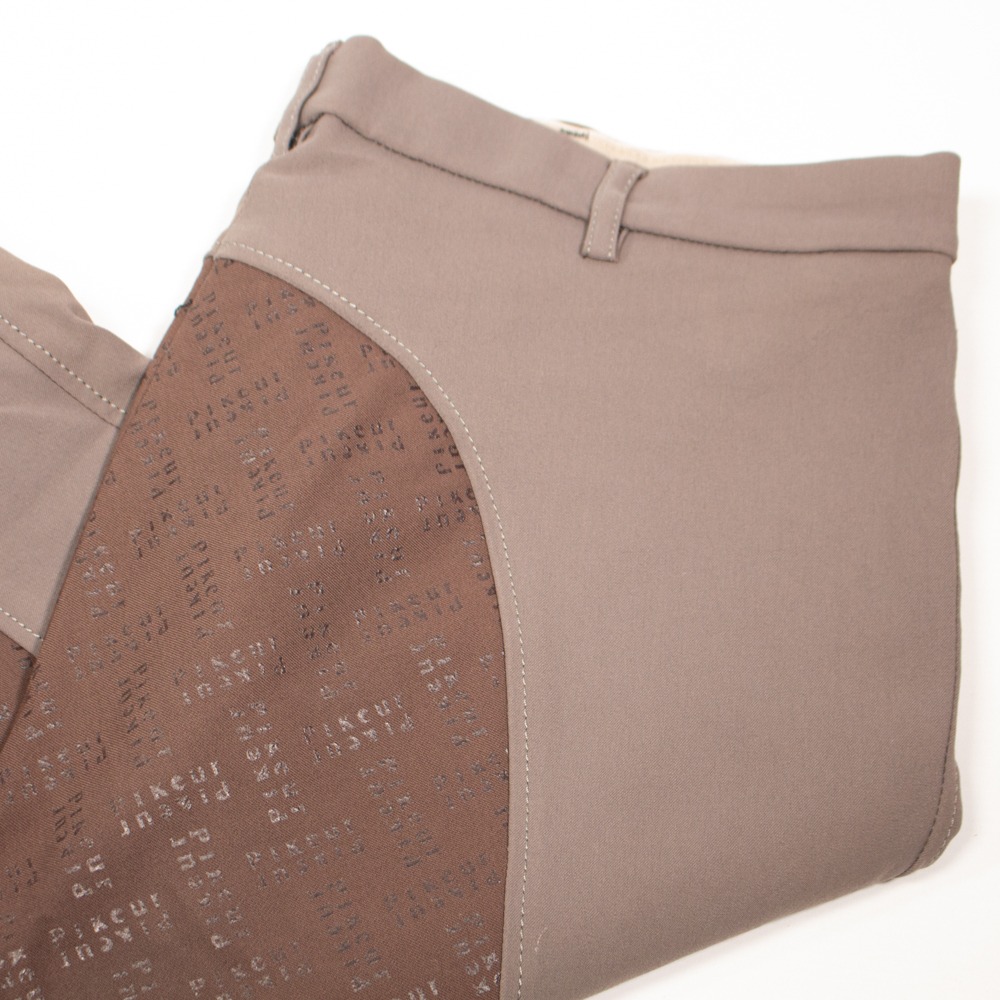 Pikeur Reithose mit Silikonvollbesatz braun L – Bild 2