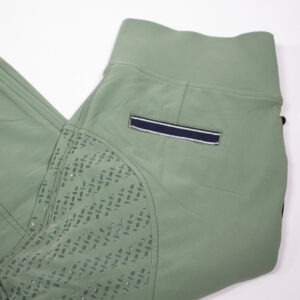 HV Polo Reitleggings mit Silikonvollbesatz grün L