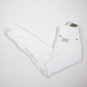 Esperado Reithose mit Silikonkniebesatz Rio weiß M