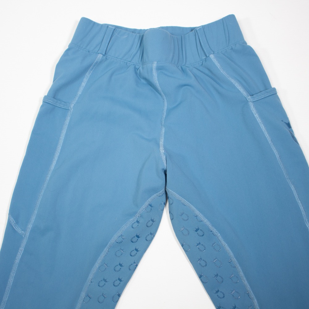 Royal Horsemen Reitleggings mit Silikonvollbesatz blau M – Bild 3