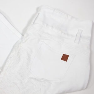 Horze Reithose mit Silikonvollbesatz weiß XXL