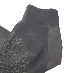Reitleggings mit Silikonvollbesatz schwarz S