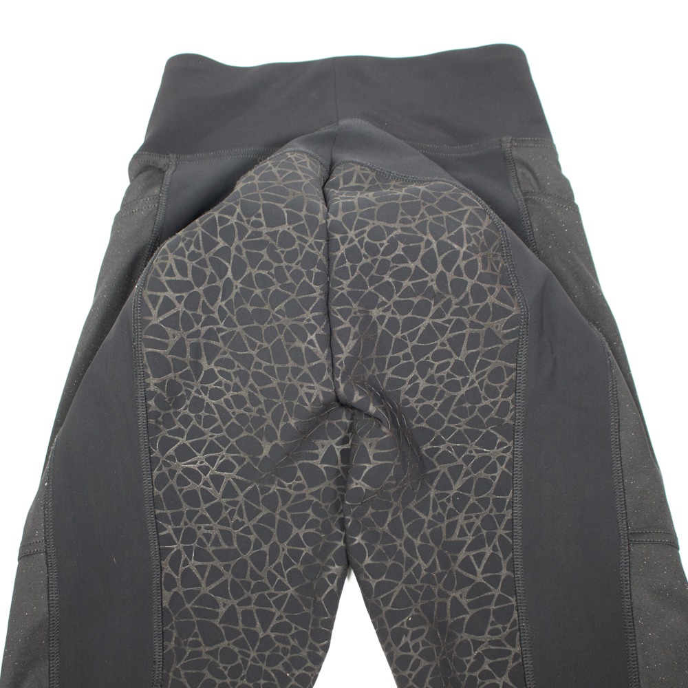 Reitleggings mit Silikonvollbesatz schwarz S – Bild 4