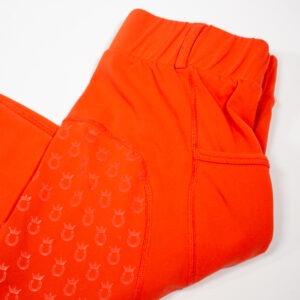 Royal Horsemen Reitleggings mit Silikonvollbesatz orange M