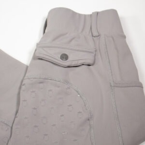 Royal Horsemen Reitleggings mit Silikonvollbesatz grau M