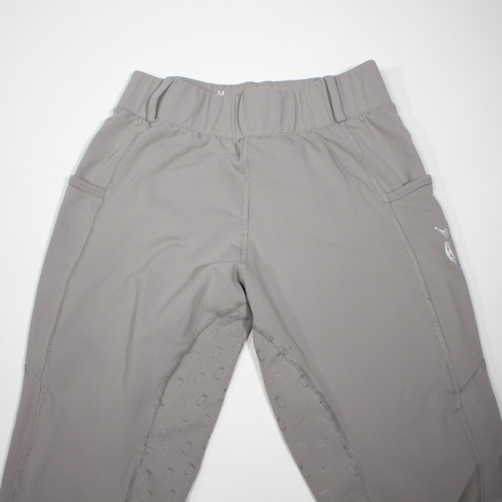 Royal Horsemen Reitleggings mit Silikonvollbesatz grau M – Bild 3