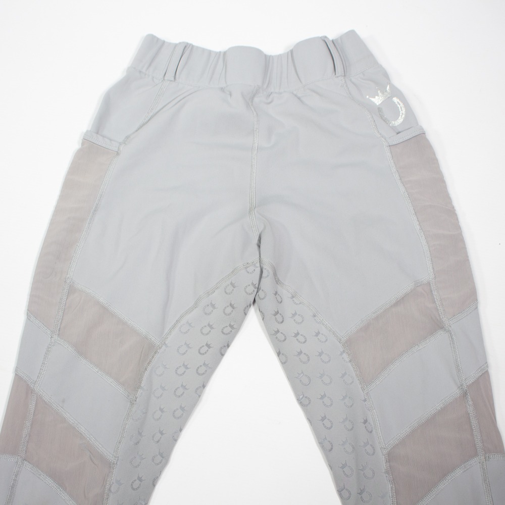 Royal Horsemen Reitleggings mit Silikonvollbesatz grau M – Bild 3
