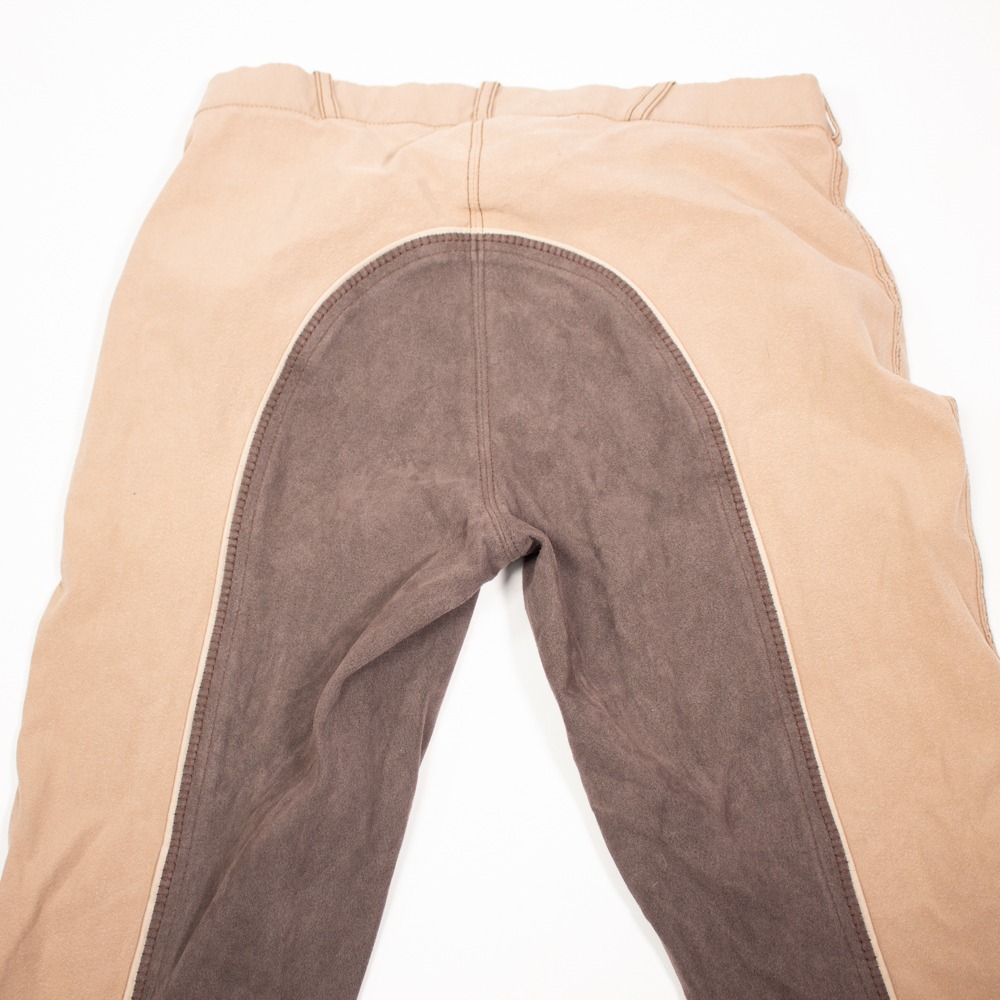 Kantrie Reithose mit Vollbesatz beige L – Bild 4
