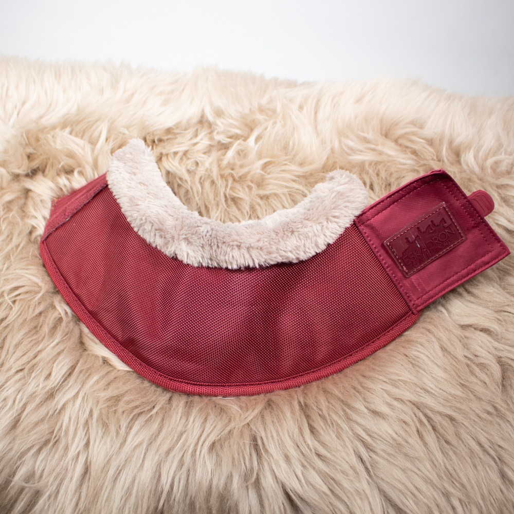 Eskadron Hufglocken Faux Fur rustic red L