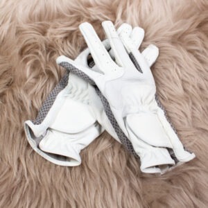 Reithandschuhe weiß S