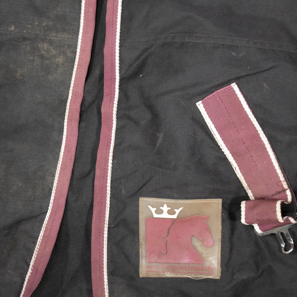 Reitsport Exclusiv Outdoordecke 200g schwarz 145 – Bild 4