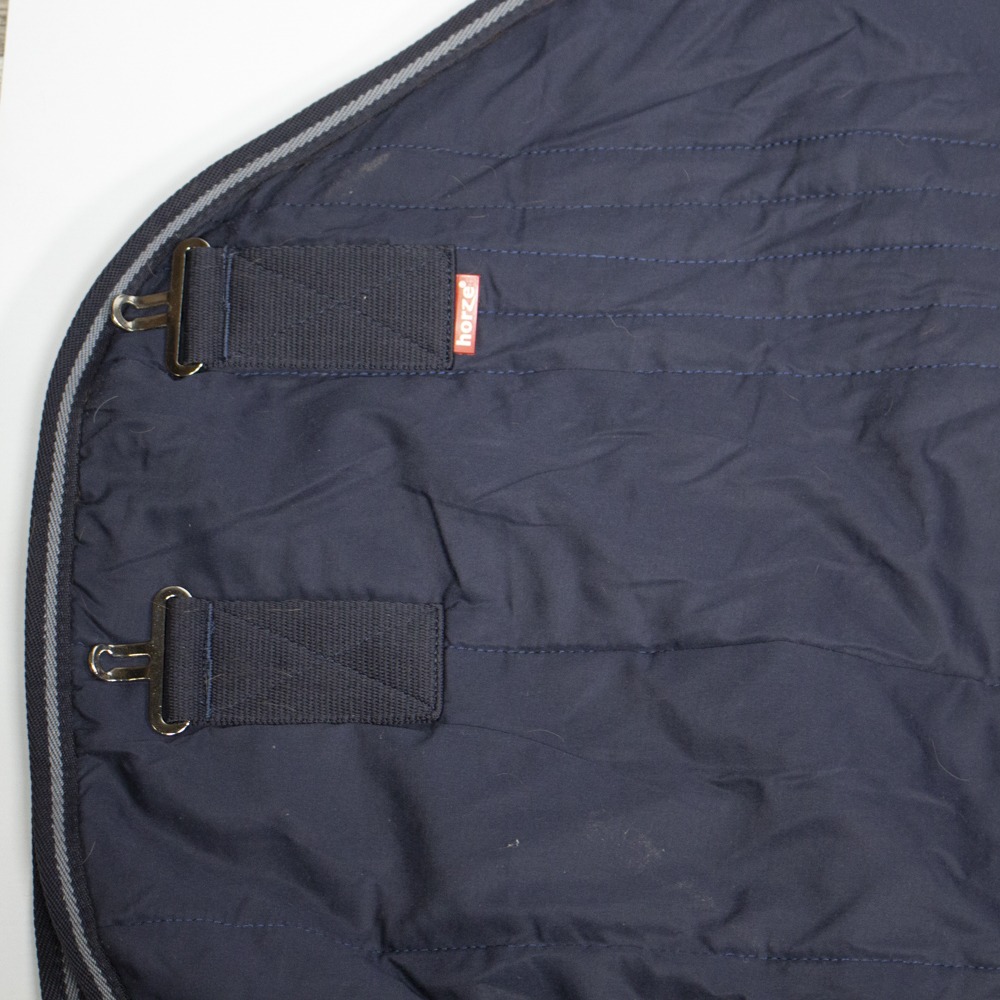 Horze Stalldecke 150g navy 155 – Bild 2