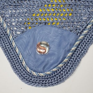 Felix Bühler Fliegenohren Yin & Yang hellblau WB